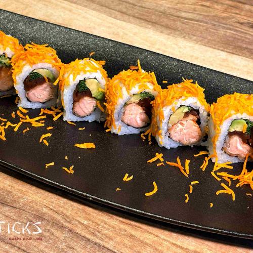 Salmon Teriyaki Roll