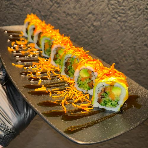 Veggie Rainbow Roll 🍃
